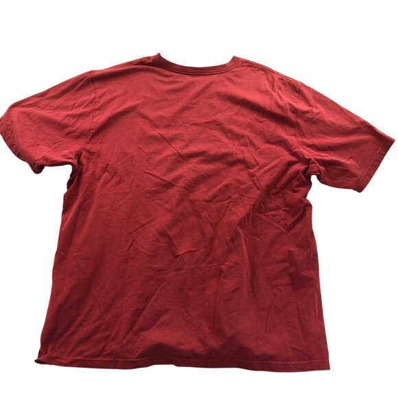 Carhartt Mens T-Shirt Size 3XL Short Sleeve Red Graphic Tee Original Fit Casual - Picture 2 of 10
